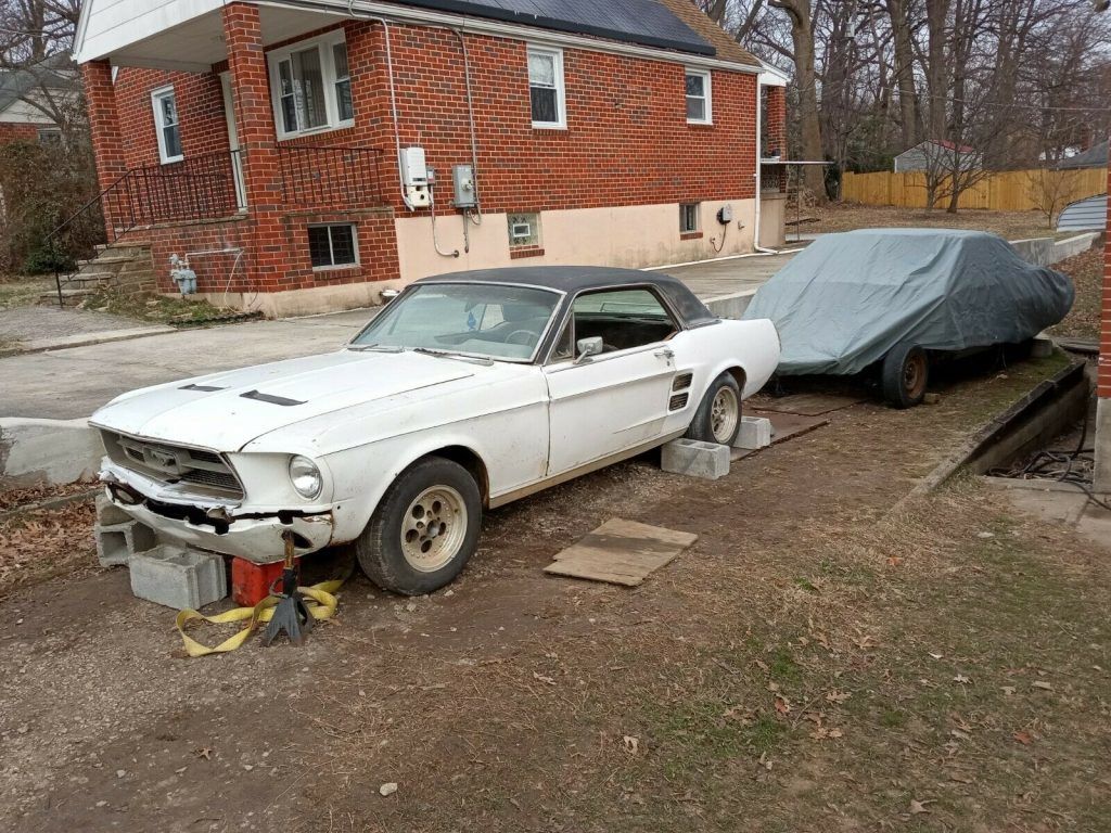 1967 Ford Mustang project [running, new parts]