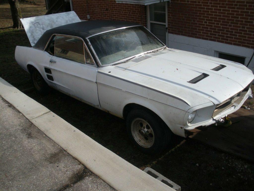 1967 Ford Mustang project [running, new parts]