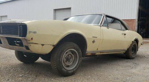 1967 Chevrolet Camaro RS Package project [complete and unmolested] for sale