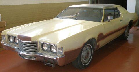 1972 Ford Thunderbird project [solid overall] for sale