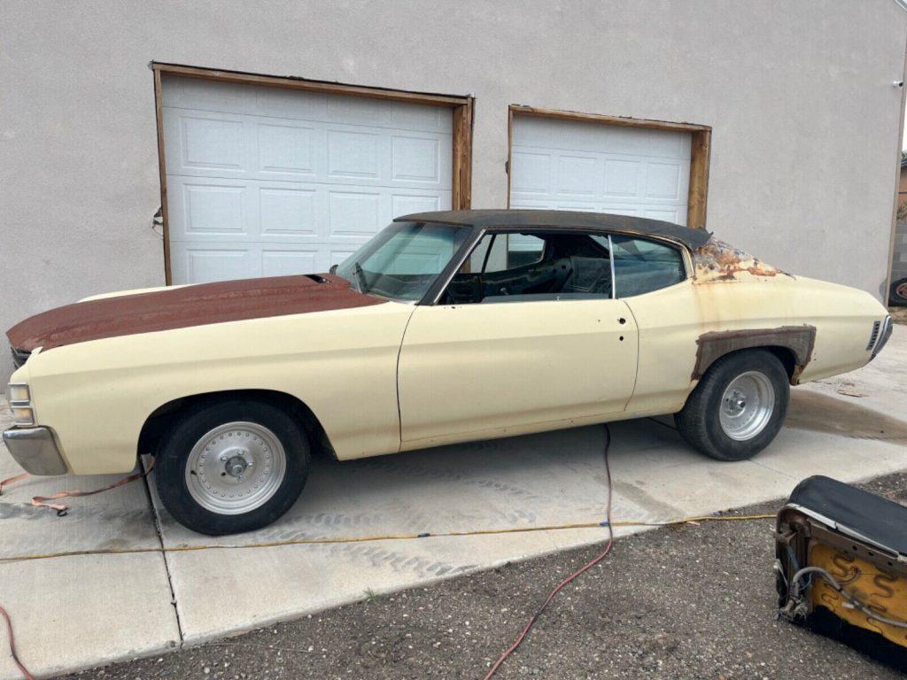 1972 Chevrolet Chevelle project [very solid]