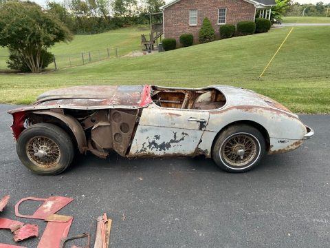 1960 Austin Healey 3000, rare BN7 two seater, clean title, restoration project for sale
