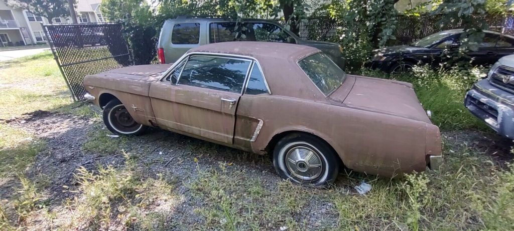 1965 Ford Mustang V8 Hard Top Project Needs Restoration