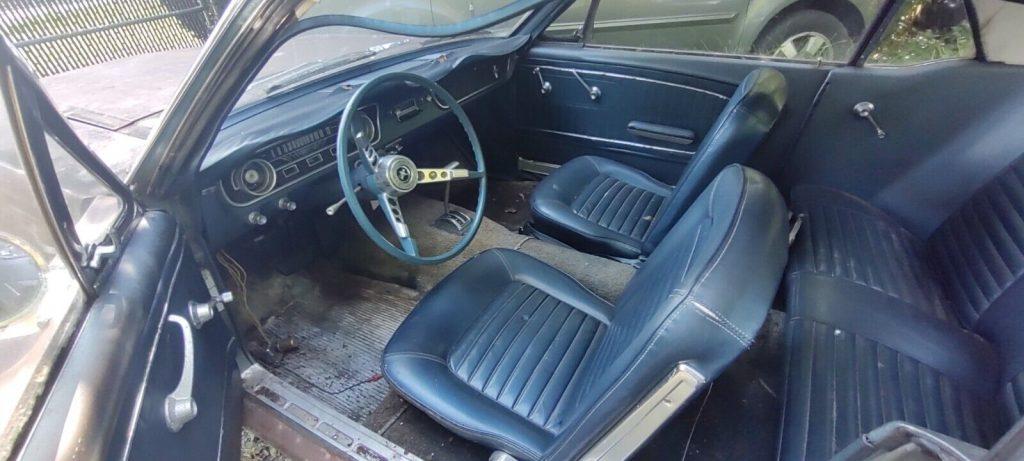 1965 Ford Mustang V8 Hard Top Project Needs Restoration