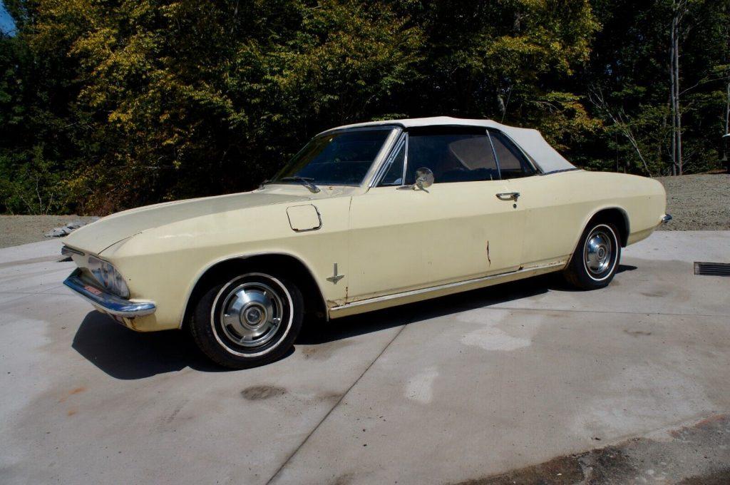 1966 Chevrolet Corvair Monza ~ Factory AC / PROJECT