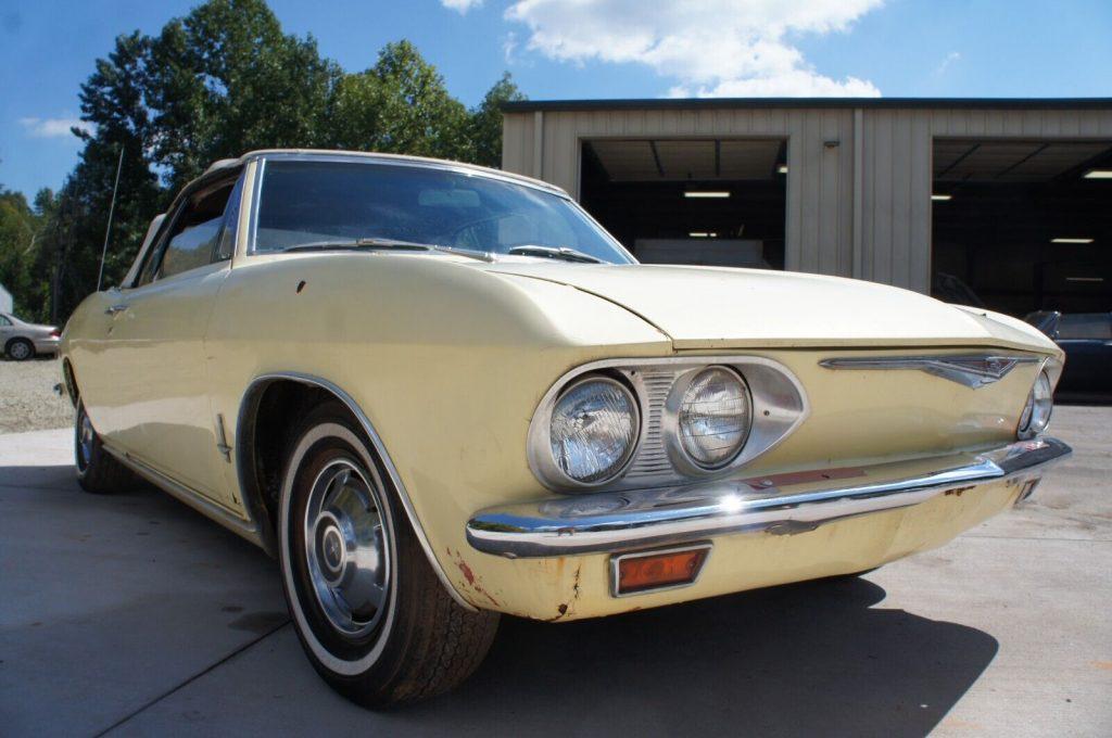 1966 Chevrolet Corvair Monza ~ Factory AC / PROJECT