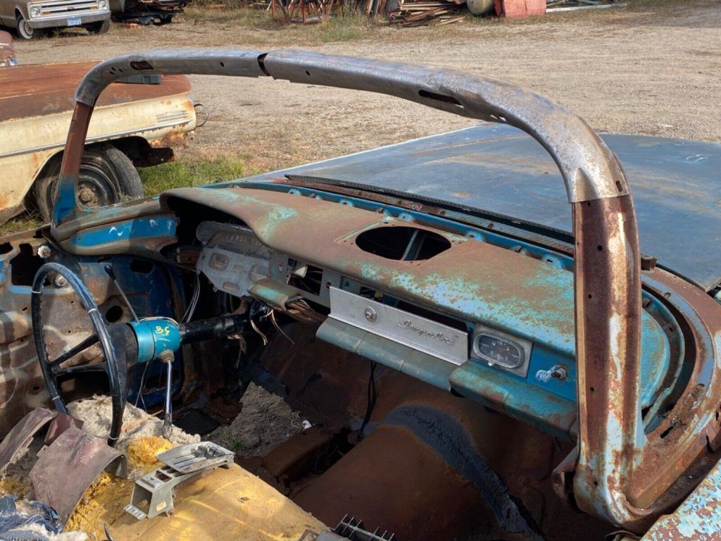 1958 Chevrolet Impala Convertible project [very rusty]