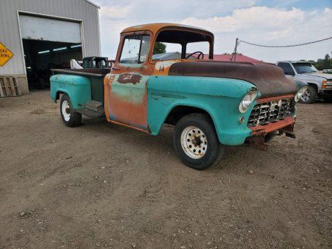1955 Chevrolet Pickup project [quite solid] for sale