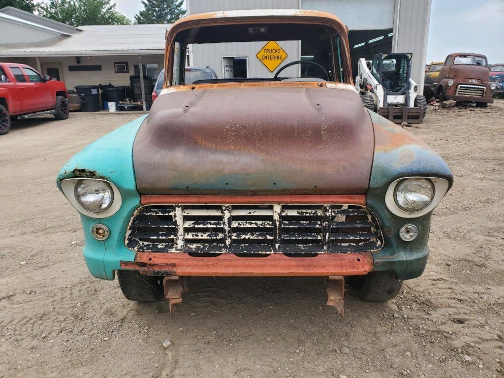 1955 Chevrolet Pickup project [quite solid]