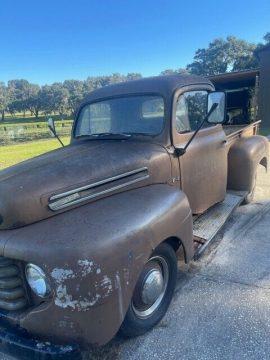 1950 Ford F-1 Truck with flat head v-8 it Runs for sale