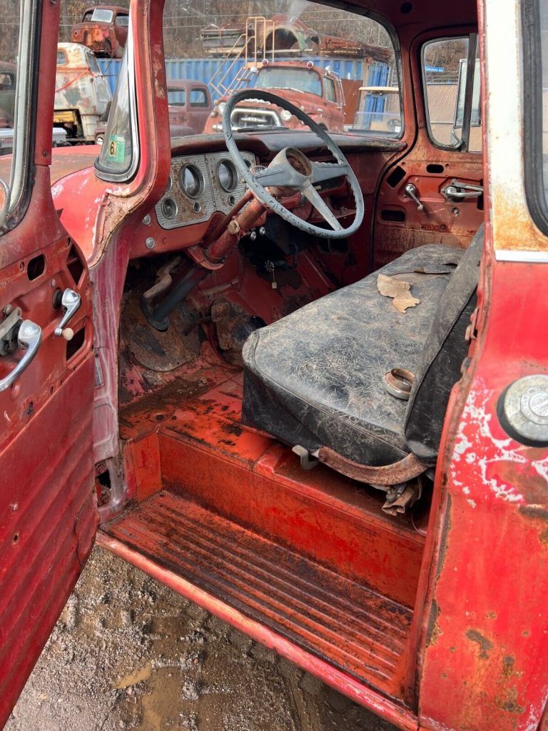 1955 GMC 100 Big Back Window Western Patina Farm Truck V8 Hydramatic
