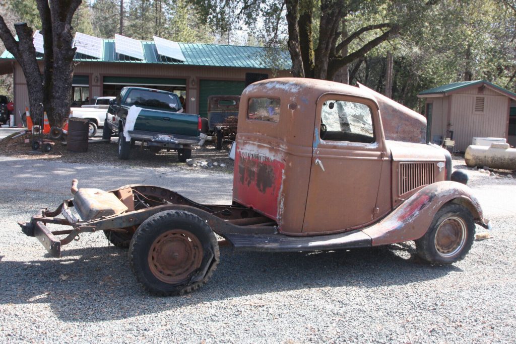 1936 Ford pickup truck project Barn Find