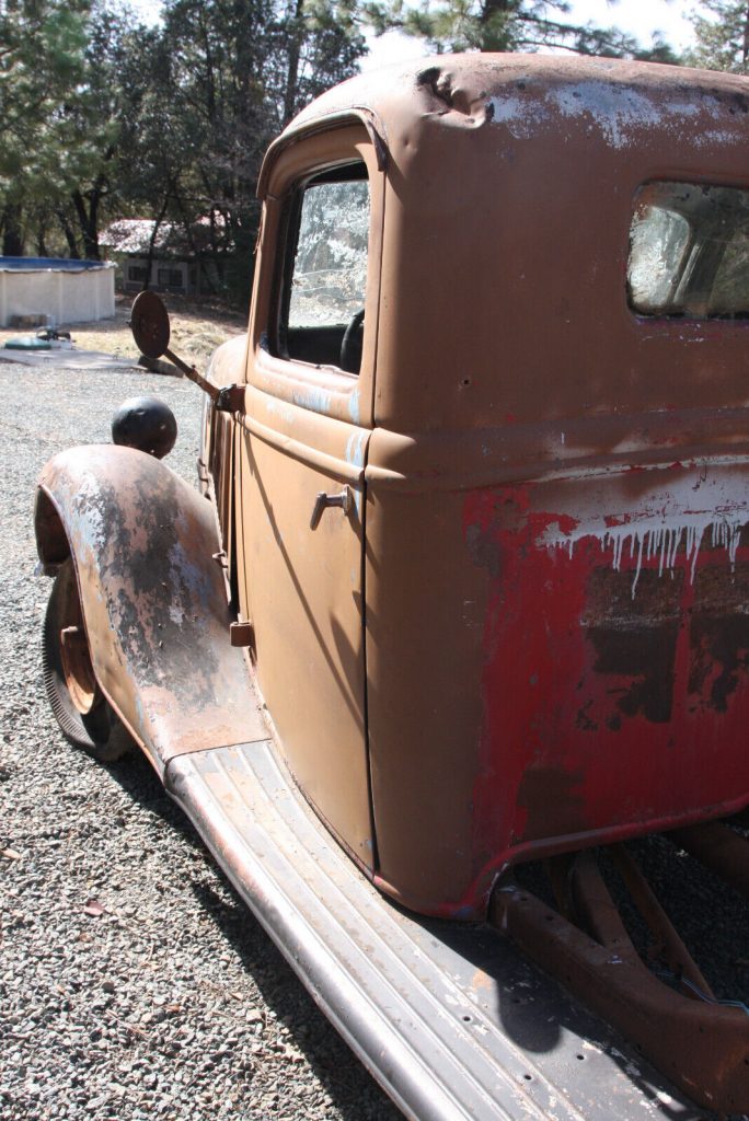 1936 Ford pickup truck project Barn Find