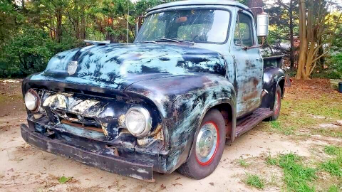 1954 Ford F-100 F1 Shortbed project [great patina] for sale