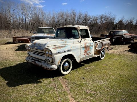 1959 Chevrolet Apache 3100 Half Ton Short-bed Pickup Truck for sale