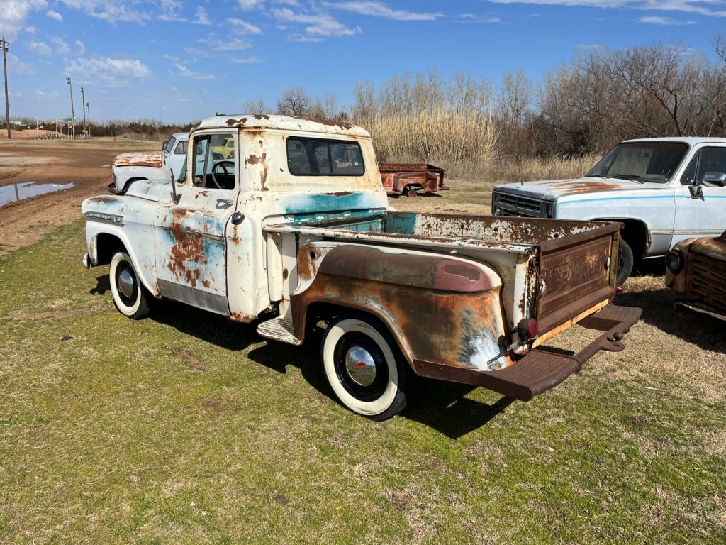 1959 Chevrolet Apache 3100 Half Ton Short-bed Pickup Truck