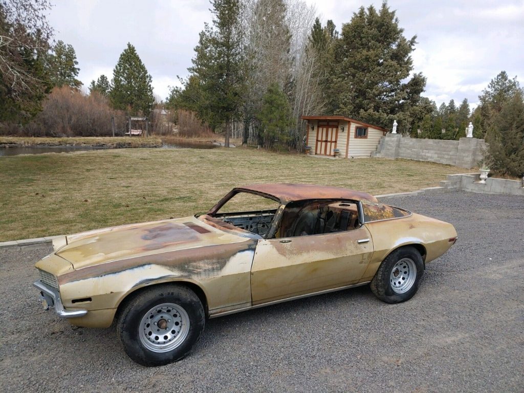 1970 Chevrolet Camaro project [fire damage]