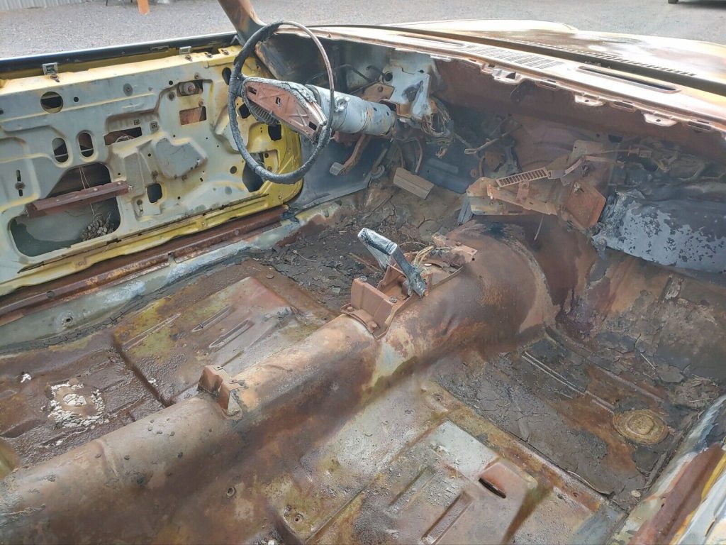 1970 Chevrolet Camaro project [fire damage]