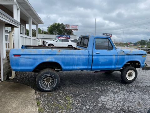 1975 Ford Highboy 4&#215;4 3/4 Ton Long Bed 4 Speed Manual Pickup for sale