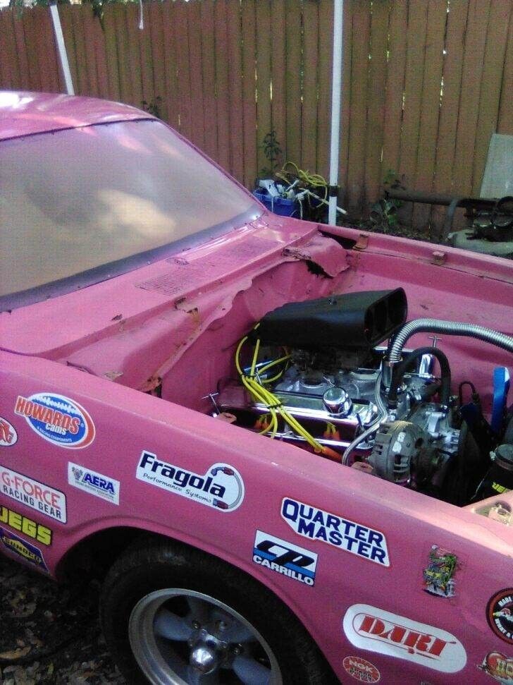 1973 Plymouth Duster project [drag racer]