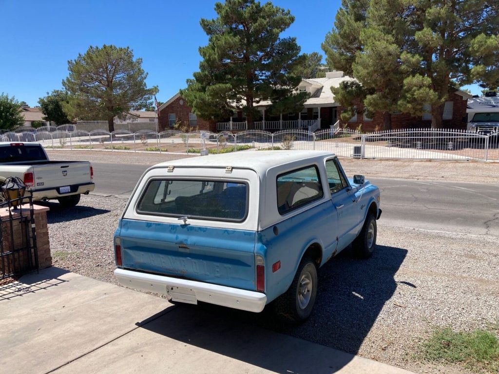 1971 Chevrolet K5 Blazer project [running and driving]