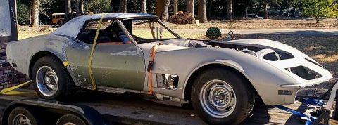 1972 Chevrolet Corvette project [partly restored] for sale