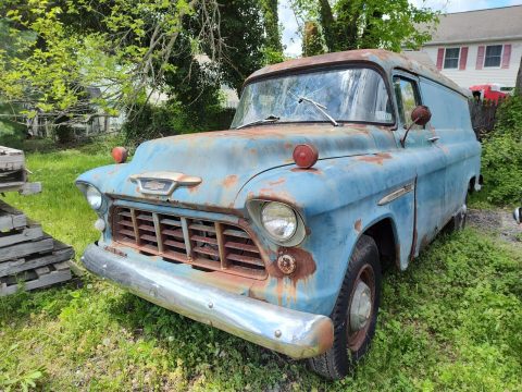 1955 Chevrolet 3800 Panel Wagon Project for sale