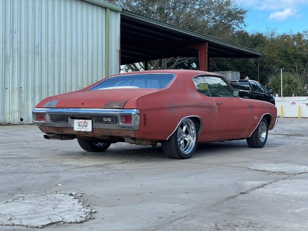 1970 Chevrolet Chevelle SS Project Car with Build Sheets