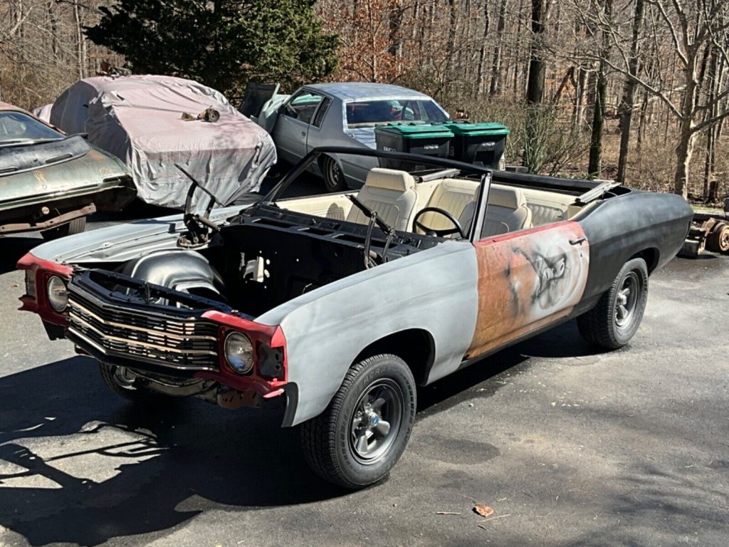 1972 Chevrolet Chevelle Convertible project [very solid]