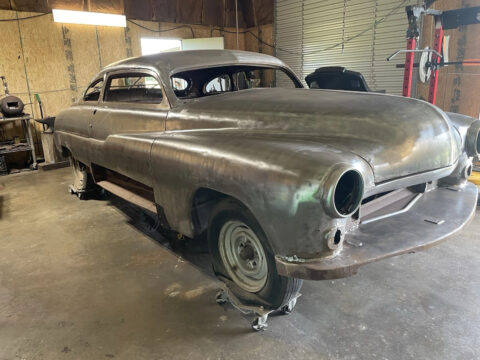 1950 Chopped Merc Roller /Extra Chassis / Parts, Flat head V-8, Clean &amp; Clear for sale
