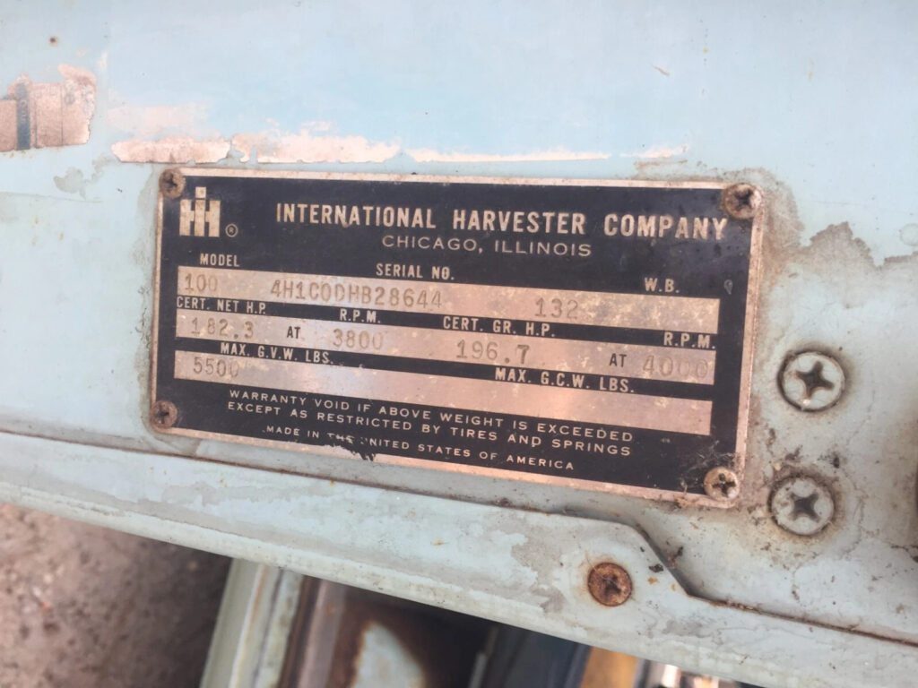 1974 International Pickup Truck