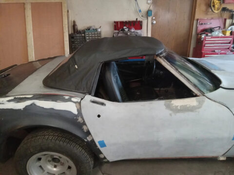 1975 Chevrolet Corvette Project Car for sale