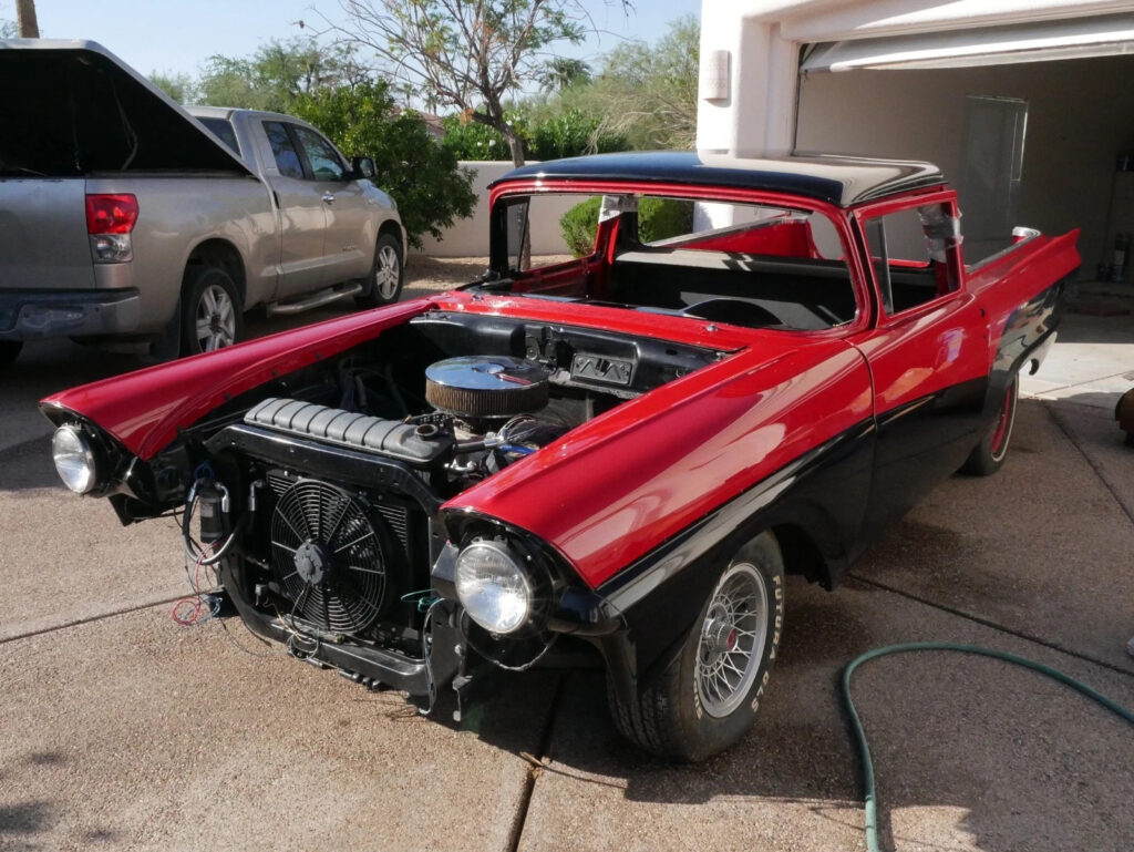 1957 Ford Ranchero Project Frame Off Restoration 351 Cubic inch V8