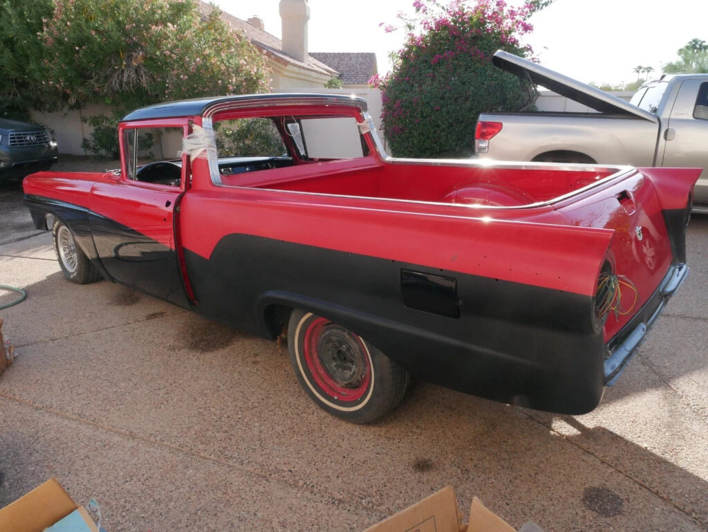 1957 Ford Ranchero Project Frame Off Restoration 351 Cubic inch V8