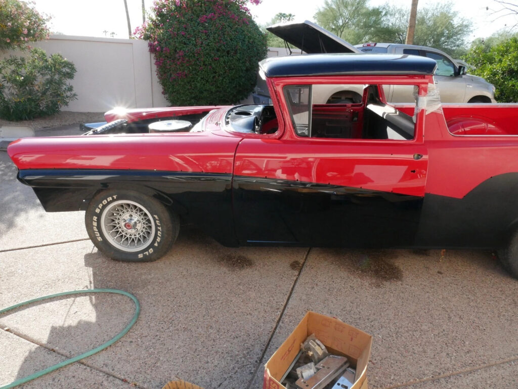 1957 Ford Ranchero Project Frame Off Restoration 351 Cubic inch V8