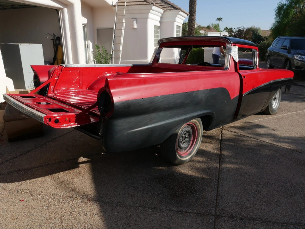 1957 Ford Ranchero Project Frame Off Restoration 351 Cubic inch V8