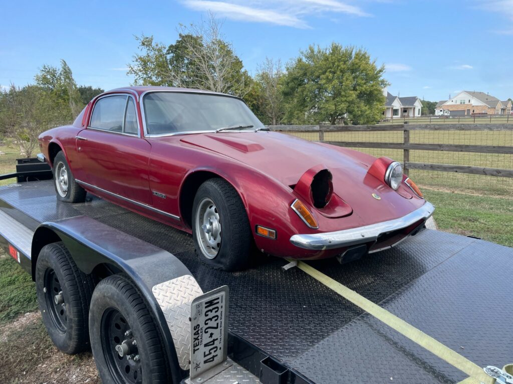 1971 Lotus Elan + 2 Sports GT 2-Door Coupe Project