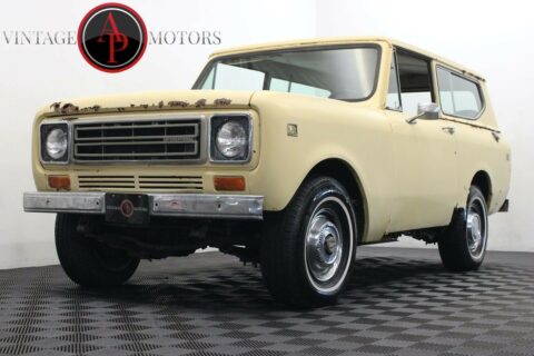 1977 International Scout Barn Find Running Project V8 4X4 for sale