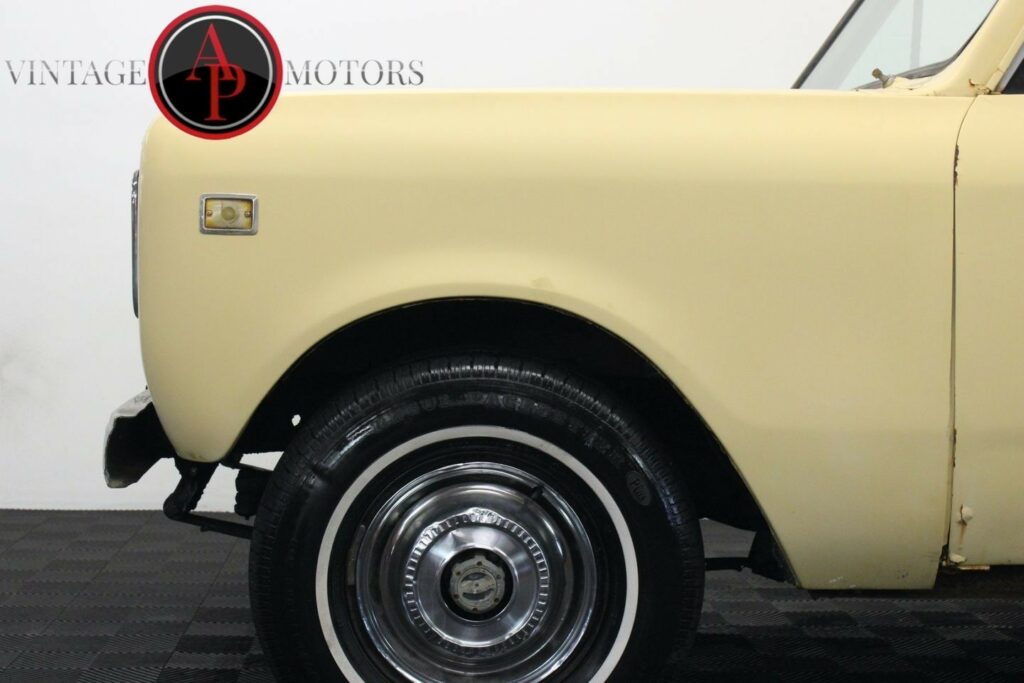 1977 International Scout Barn Find Running Project V8 4X4