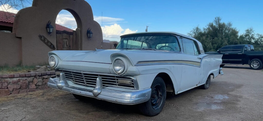 1957 Ford Skyliner Fairlane Retractable Convertible Project hot Street rod 57