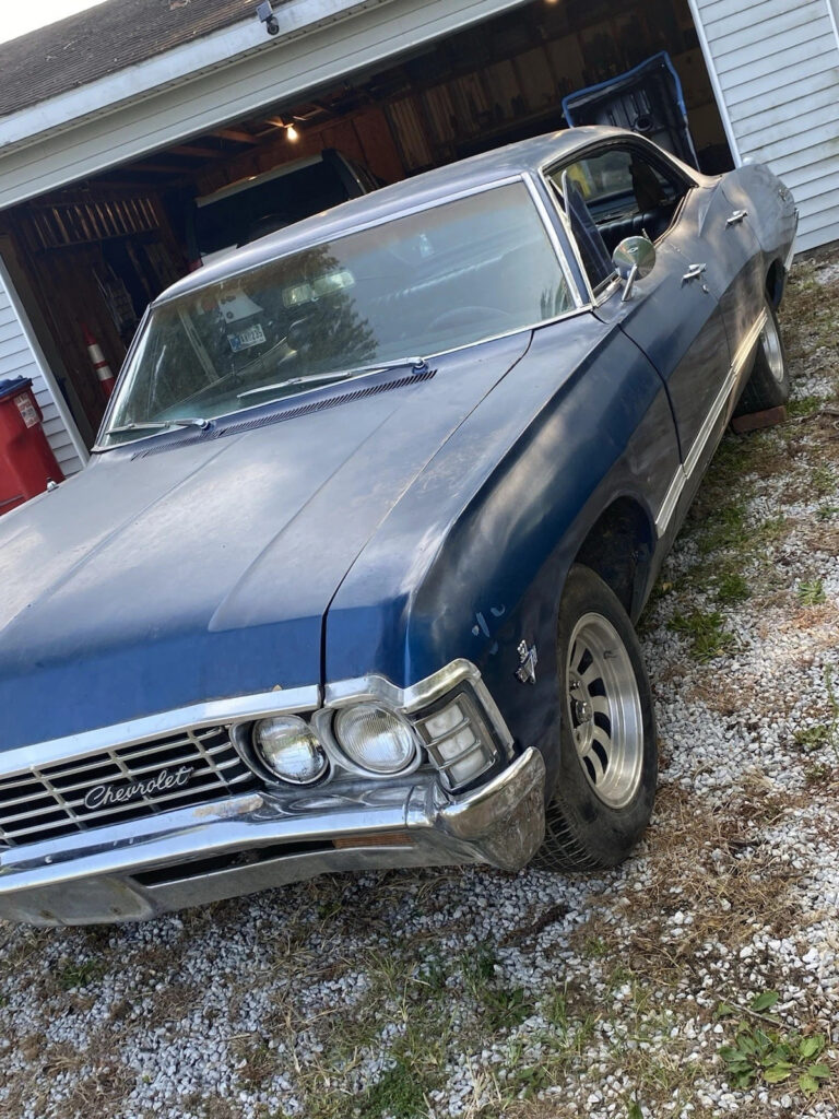 1967 Chevrolet Impala “sport Sedan” Four Door Hardtop Project