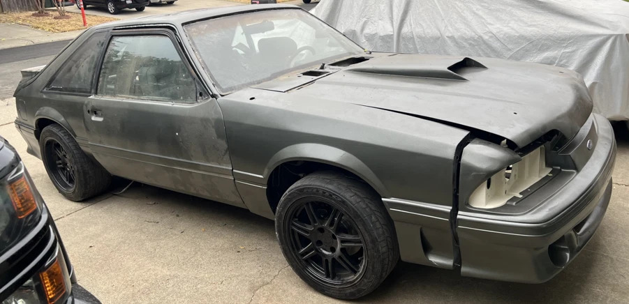 1989 Ford Mustang GT Hatchback 5.0l Roller