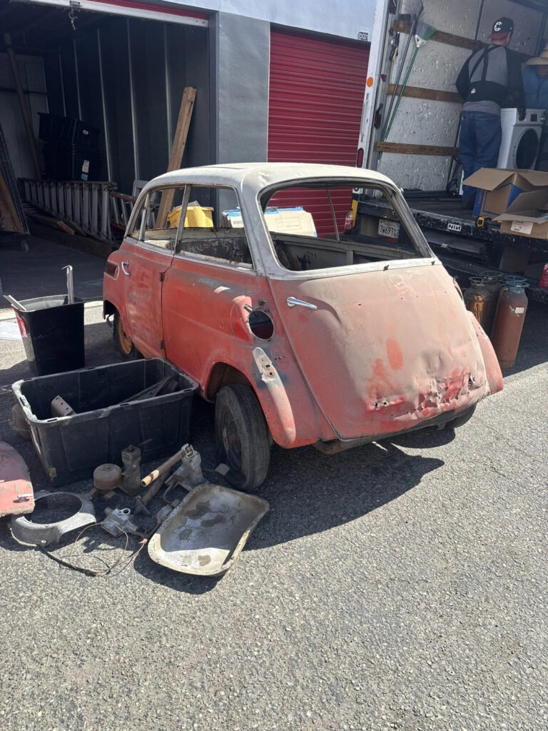 1958 BMW Isetta 600 4 Seater Microcar Project Car