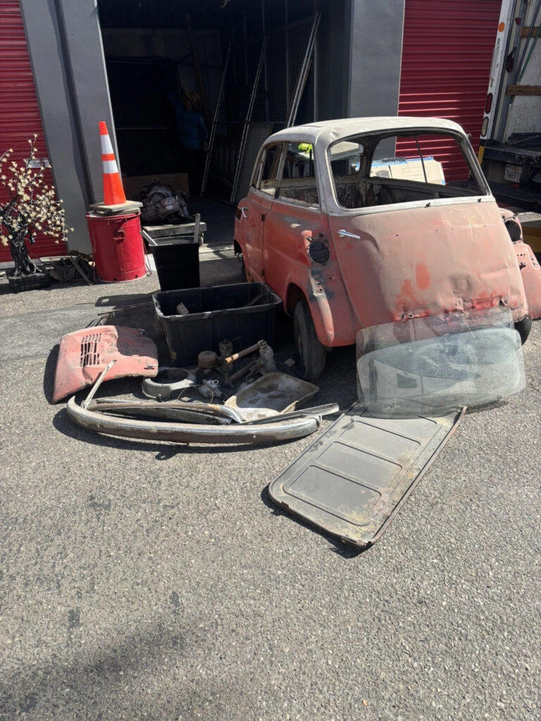 1958 BMW Isetta 600 4 Seater Microcar Project Car