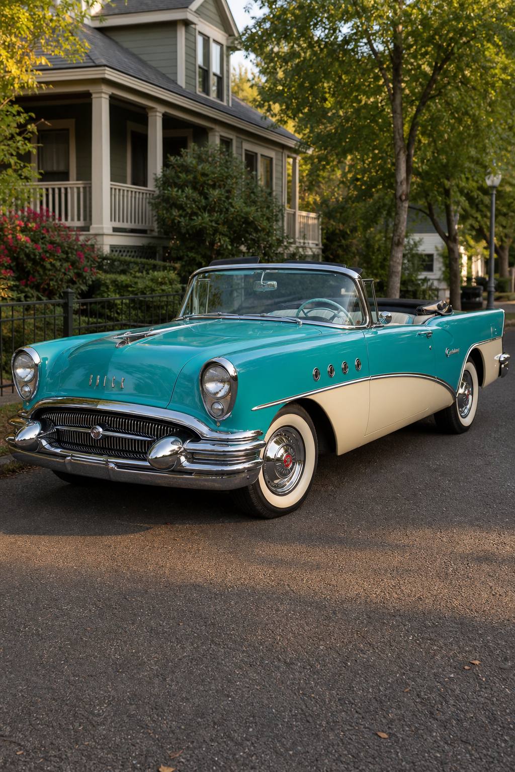 1955 Buick Century Classic Convertible AI restoration vision
