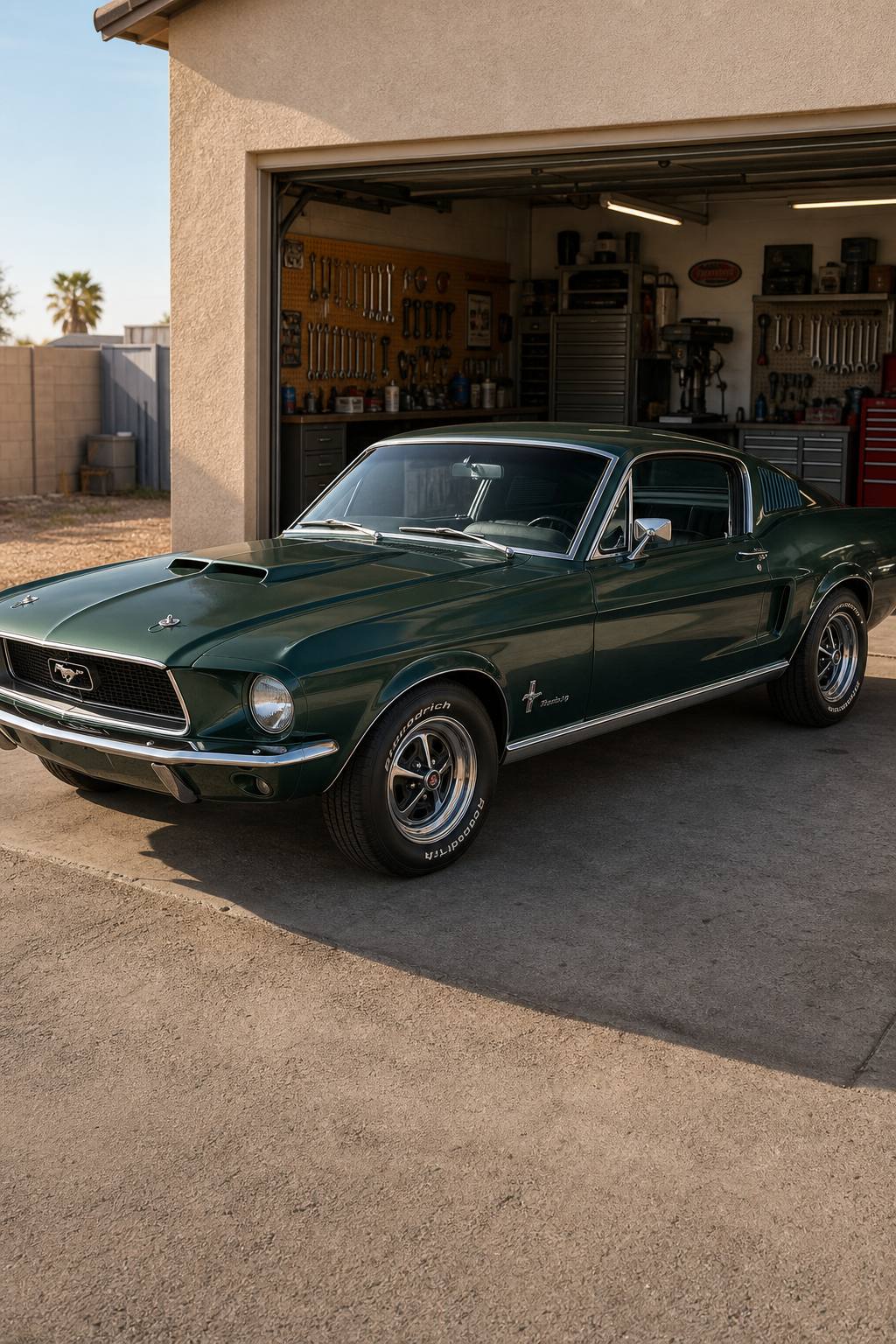 1968 Ford Mustang Original Fastback C-Code Perfect Restoration Project AI restoration vision