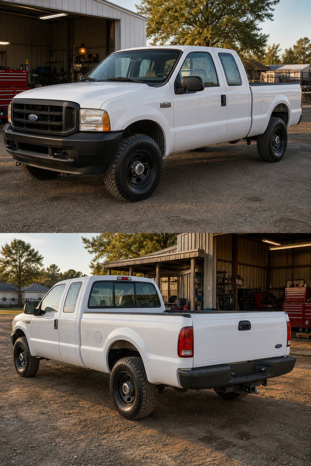 1999 Ford F 250 Project Truck AI restoration vision