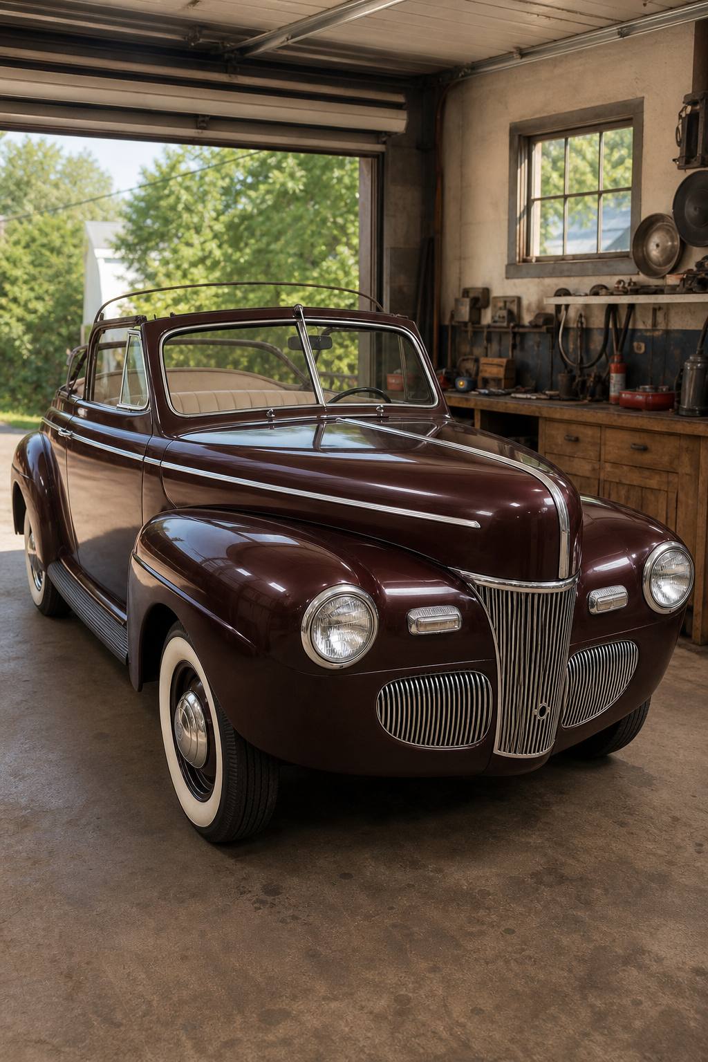 1941 Ford AI restoration vision
