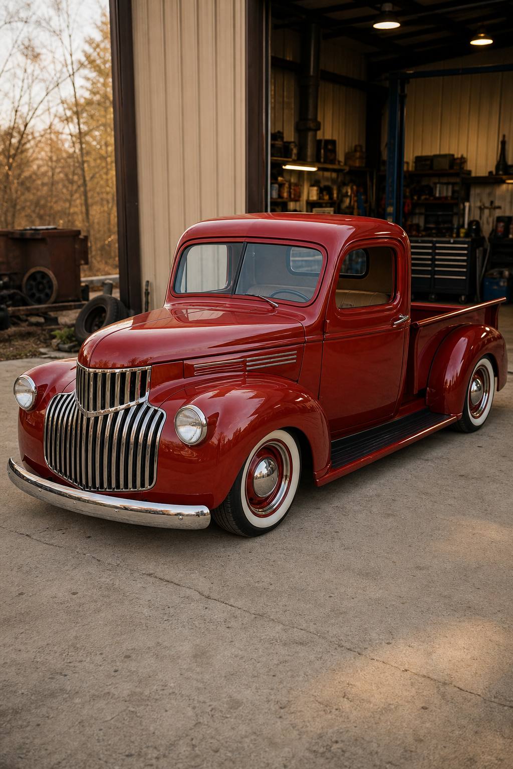 1946 Chevy Truck Project AI restoration vision