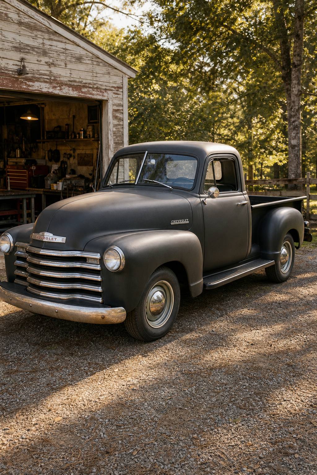 1951 Chevrolet 3100 Original AI restoration vision